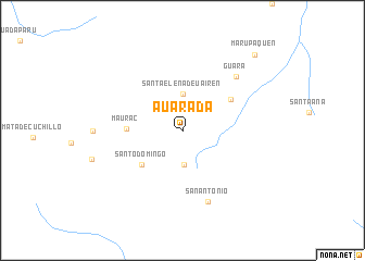 map of Auarada