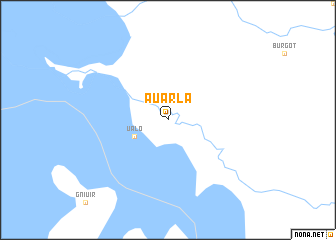 map of Auarla