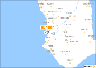 map of Auasan