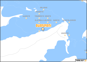 map of Auaspani