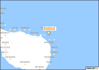 map of Auaue