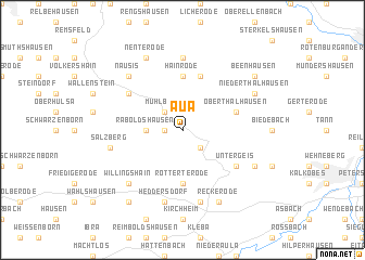 map of Aua