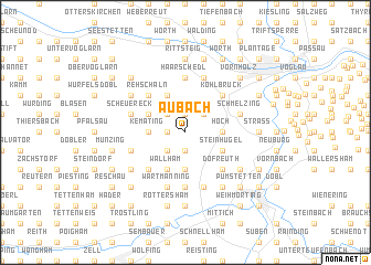 map of Aubach