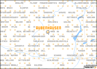 map of Aubenhausen