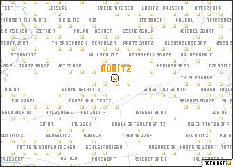 map of Aubitz