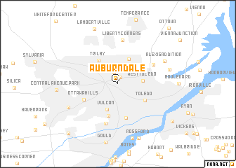 map of Auburndale