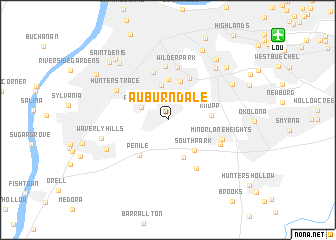 map of Auburndale