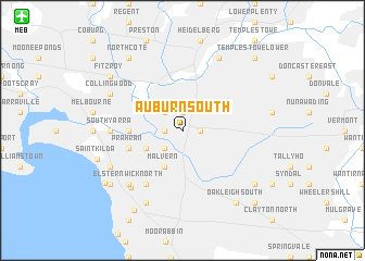 map of Auburn South