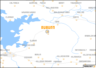 map of Auburn