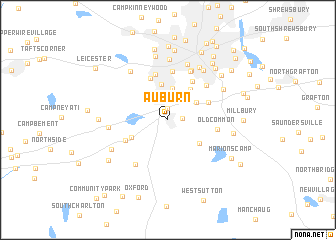 map of Auburn