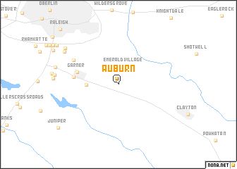 map of Auburn