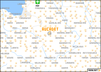 map of Au Cadet