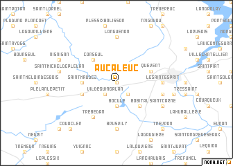 map of Aucaleuc