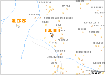 map of Aucara