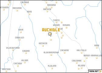 map of Auchidle