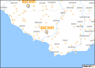 map of Auchiri