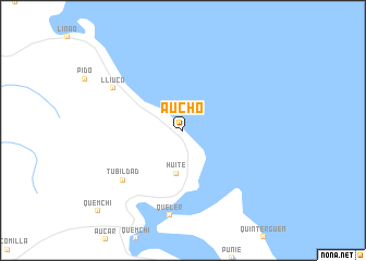 map of Aucho