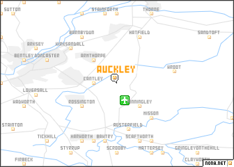 map of Auckley