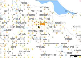 map of Au Codot