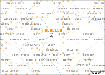 map of Au Coucou