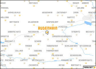 map of Audenhain