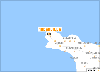 map of Auderville
