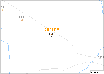 map of Audley