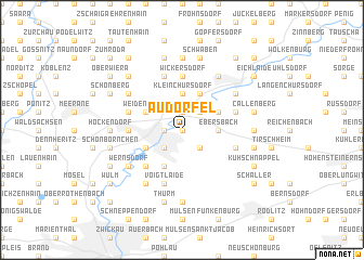 map of Audorfel