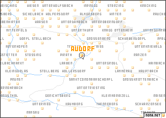 map of Audorf