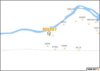 map of Audrey