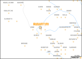 map of Auduntini