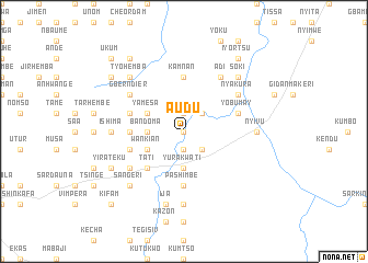 map of Audu