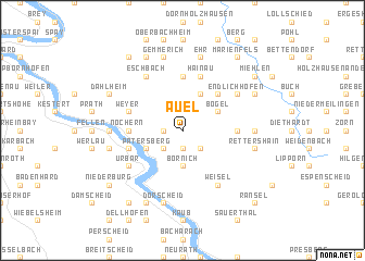 map of Auel