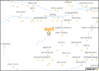 map of Auen