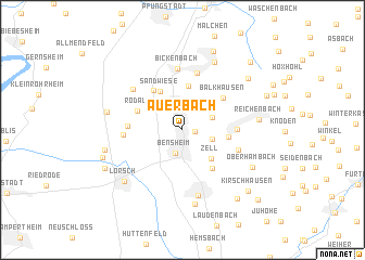 map of Auerbach