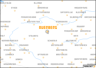 map of Auerberg