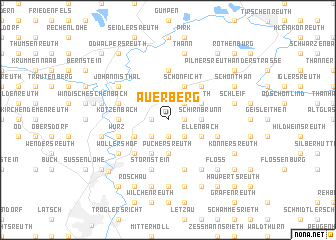map of Auerberg