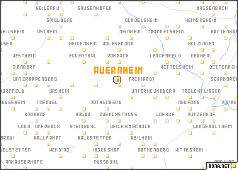 map of Auernheim