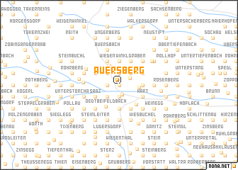 map of Auersberg