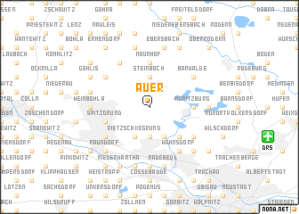 map of Auer