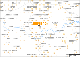 map of Auf Berg