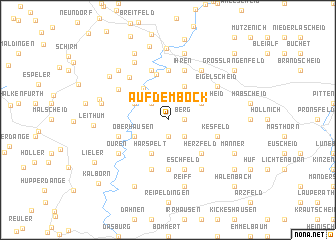 map of Auf dem Bock