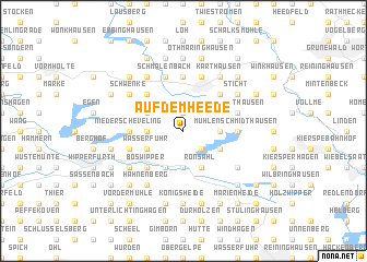 map of Auf dem Heede