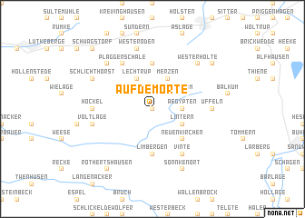 map of Auf dem Orte