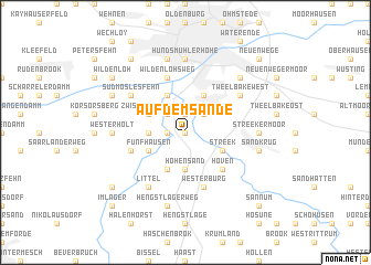 map of Auf dem Sande