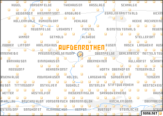 map of Auf den Röthen