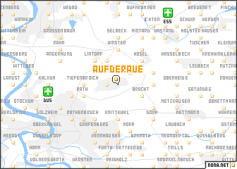 map of Auf der Aue