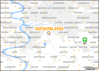 map of Auf der Blösse