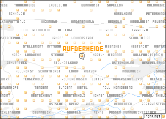 map of Auf der Heide