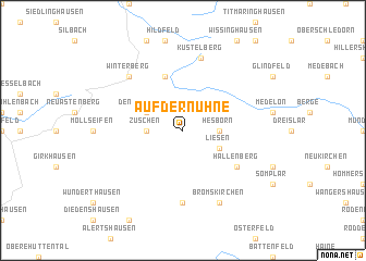 map of Auf der Nuhne